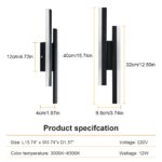 Comely 16W LED Wandleuchte mit 3 Farbtemperaturen – Moderne Wandbeleuchtung für jeden Raum – Bild 3