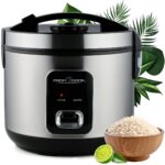 ProfiCook PC RK 1285 Reiskocher 3kg – 2-in-1 Rice Cooker mit Dampfgarer