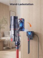 INTETURE Akku Staubsauger 600W/50kPa – 65 Min. Laufzeit, Selbststehend für Tierhaare – Bild 5