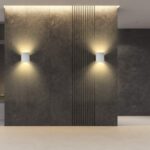 SHYOSUCCE LED Wandleuchte mit G9 Lampe – Warmweisses Gips Wandlicht für jeden Raum – Bild 5