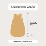Ehrenkind® Baby Sommerschlafsack Rund – Bio-Musseline mit Rundum-Reissverschluss – Bild 8