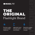 MAGLITE 4D Xenon-Taschenlampe – Robuste Stablampe mit Aluminium-Gehäuse – Bild 3