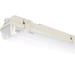 Proventa LED Feuchtraumleuchte 150cm – 6120 Lumen IP65 Wannenleuchte für Garage & Werkstatt