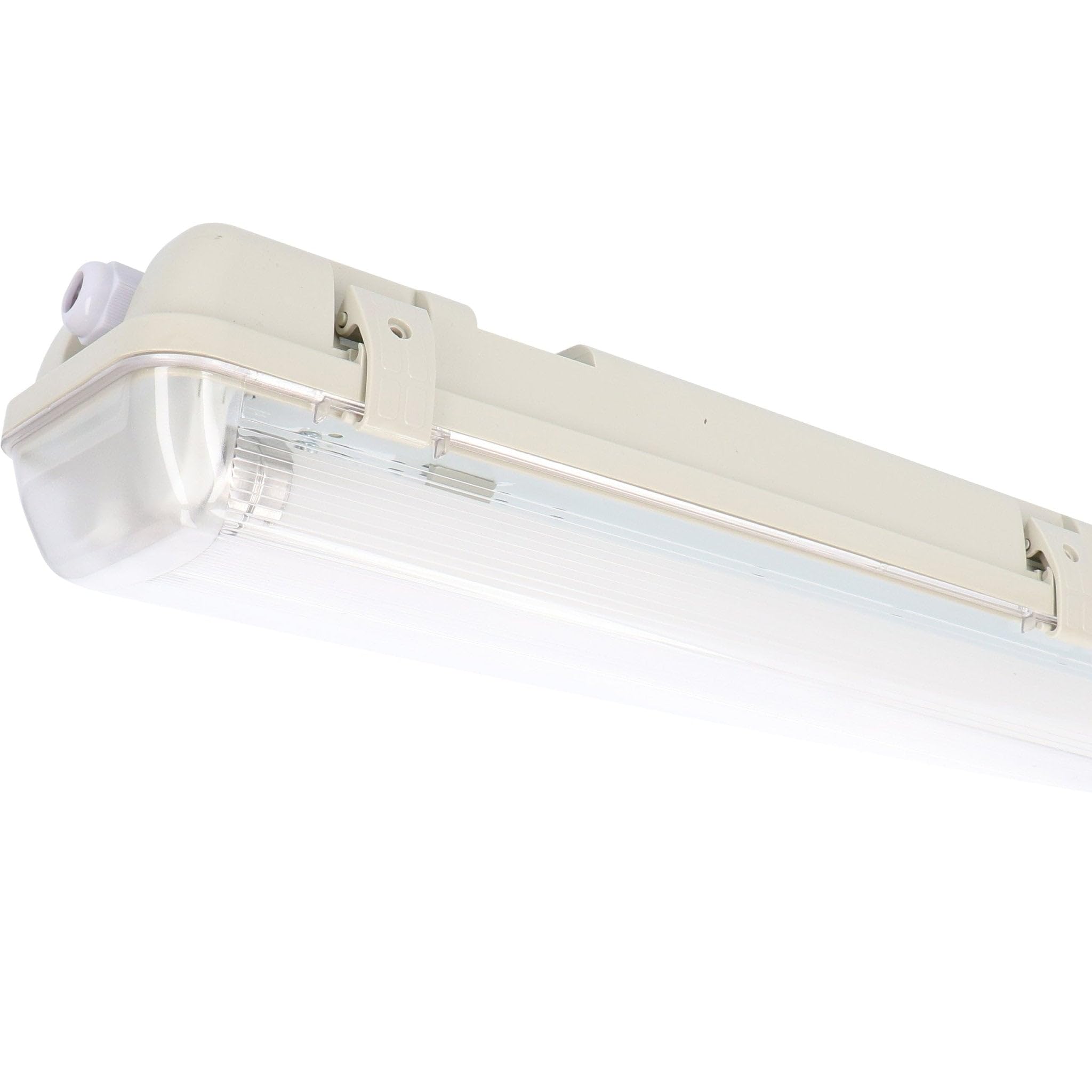 Proventa LED Feuchtraumleuchte 150cm – 6120 Lumen IP65 Wannenleuchte für Garage & Werkstatt