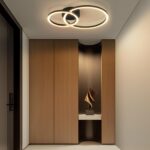 Homefire LED Deckenlampe 40cm 23W – 3000K Warmweiss mit drehbarem 2-Ring Design – Bild 7