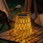 2er Set Bseical Solarlaterne Handgeflochten – IP65 Wasserdicht für Garten & Balkon – Bild 8