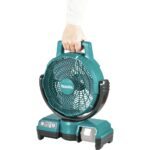 Makita DCF203Z Akku-Lüfter 18V – Mobiler Ventilator mit Schwenkfunktion – Bild 8