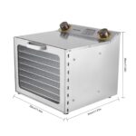 KAUITOPU 8-Etagen Dörrautomat mit 360°-Heissluft & Temperaturregler – 400W – Bild 3