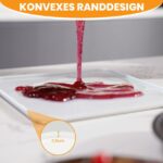 VarmBake 6er Silikon-Dörrfolie 28x28 cm mit Rand – Professionelles Dörrautomaten-Zubehör – Bild 5
