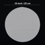 10er Set runde Silikon-Dörrmatten Ø 25 cm – Antihaftbeschichtet für Dampfgarer & Obsttrockner – Bild 5