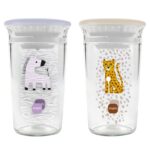 MAM Easy to Drink Cup 360° 290 ml 2er-Set – Auslaufssicherer Trinklernbecher ab 8 Monaten – Bild 2