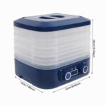 Lightakai Dörrautomat mit 5 Tabletts – Lebensmitteltrockner mit Temperaturregler & Timer – Bild 3
