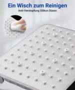 Newentor Hochdruck Duschkopf mit 6 Strahlarten – Wassersparend & Anti-Kalk für Hartes Wasser – Bild 5