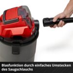 Einhell TC-VC 18/15 Li Solo Akku-Nass-Trockensauger – 15L Behälter mit Power X-Change – Bild 8