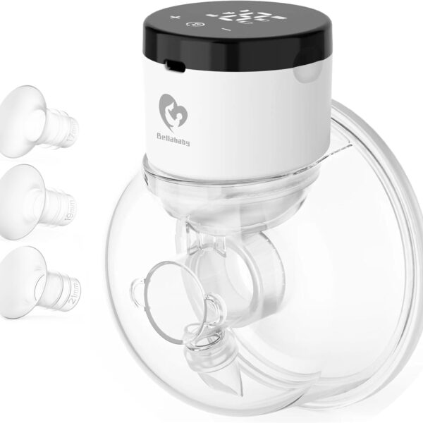 Bellababy Elektrische Milchpumpe Freihändig – 4 Modi & 9 Stufen für effizientes Abpumpen