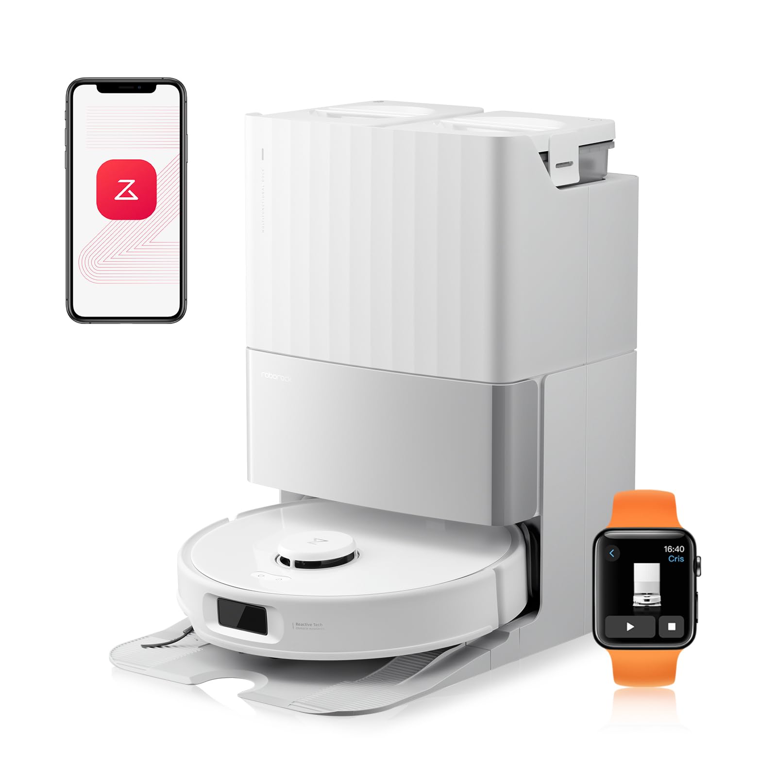 roborock Qrevo Edge S5A – 2-in-1 Saugroboter mit Wischfunktion & 18.500 Pa Saugkraft