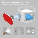 Feallive LED Wandleuchte mit Akku 2er Set – Touch Control, 360° drehbar, kabellos – Bild 5