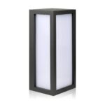 HLFVLITE Aussenleuchte Anthrazit – IP44 Wandlampe mit Aluminiumguss für Garten & Terrasse – Bild 9