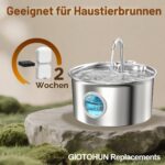 ATMZIQXR Katzenbrunnen Filter 16er Set – Kohle- & Schaumfilter für 4 Monate – Bild 2
