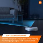 Xiaomi X10 Saugroboter mit Absaugstation & Wischfunktion – 4000Pa Saugkraft, 180min Laufzeit – Bild 7