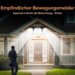 GRIFEMA Solar Strahler mit Bewegungsmelder – 280 LEDs, IP65 wasserdicht für Außen – Bild 5