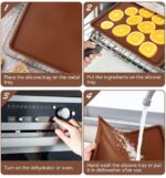 4er Set Silikon-Dörrmatten 30x26,9 cm – BPA-frei für Cosori & Magic Mill – Bild 7