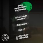 BRILONER Sticklights LED Wandleuchte – Akku Leseleuchte dimmbar ohne Bohren – Bild 10