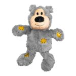 KONG Wild Knots Bär – Interaktives Spielzeug mit inneren Seilknoten für sehr grosse Hunde