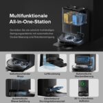 roborock QV 35A Saugroboter mit Wischfunktion – 8.000 Pa Saugkraft & All-in-One-Dock – Bild 2
