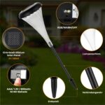 4er Set Solar Gartenleuchten – Warmweiss & RGB Farbwechsel, IP65 wasserdicht für Garten & Terrasse – Bild 6