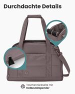 LARKSON Tjark Hundetransportbox bis 12 kg – Airline-konform für sichere Reisen – Bild 4