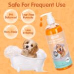 Nobleza Hundeshampoo 500 ml mit Zitronengrasextrakt – Anti-Juckreiz & Milben für Hunde & Katzen – Bild 4
