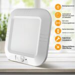 SNAKOO Batteriebetriebene Deckenleuchte mit Bewegungsmelder – LED Innenleuchte für Schrank & Flur – Bild 5
