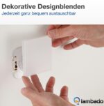 lambado® LED Treppenbeleuchtung 230V mit Bewegungsmelder – Intelligente Stufenbeleuchtung für Sicherheit – Bild 6
