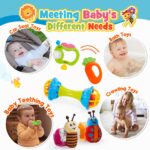 Tsokize 14er Babyspielzeug Set – Rasseln & Beissringe für 0–12 Monate – Bild 3