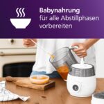 AVENT 4-in-1 Babynahrungszubereiter mit Dampfgarer & Mixer – Schonend zubereitet für gesunde Beikost – Bild 4