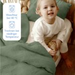 Dreamzie Baby & Kinderbettwäsche 100x135 cm Musselin – 100% Baumwolle, OEKO-TEX zertifiziert – Bild 7