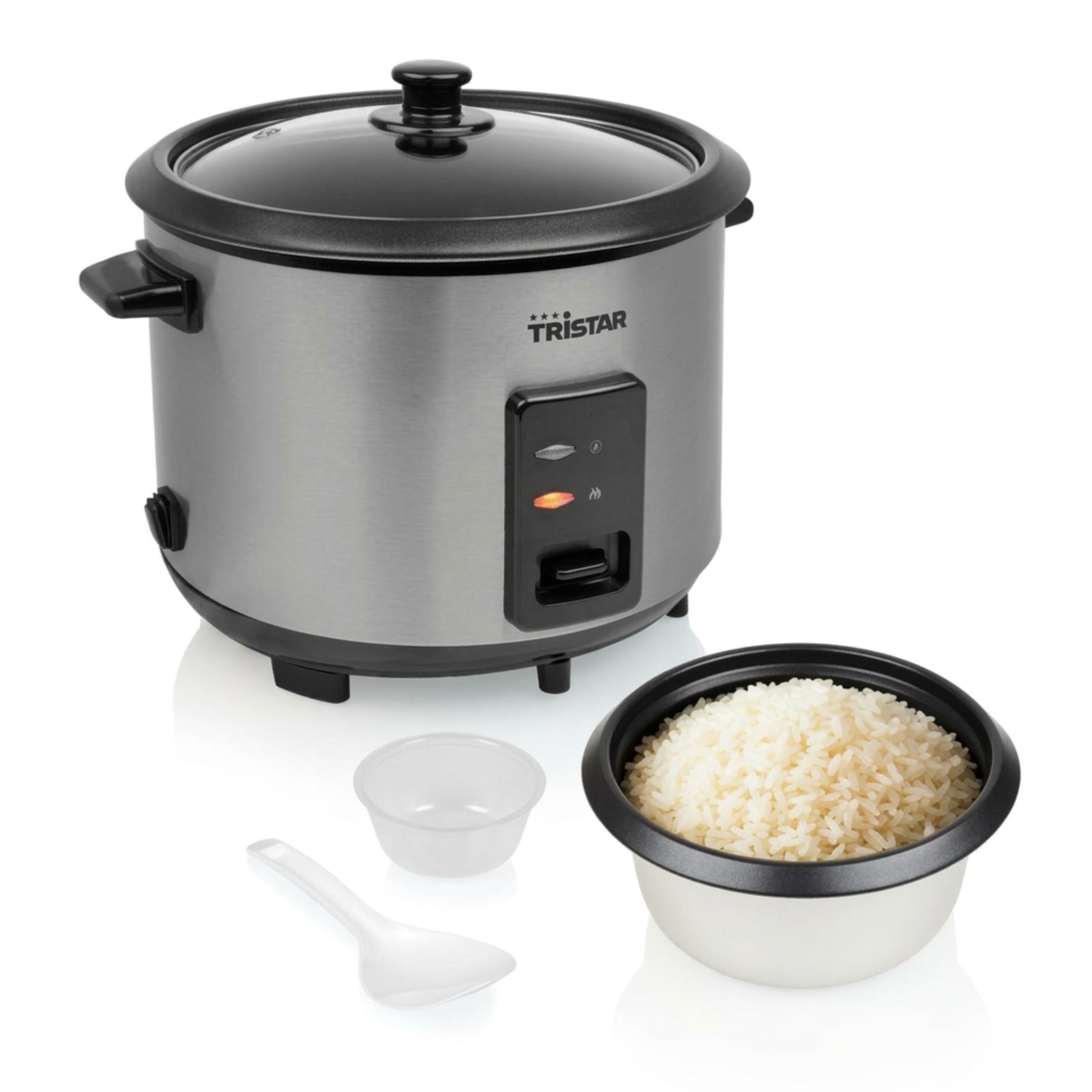 71-QRdy4ldL._SY2560_.jpg Tristar Reiskocher 1,8 L – Vollautomatisch mit Warmhaltefunktion & Edelstahlgehäuse – Bild 1