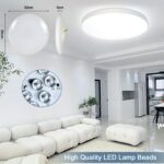 Eregou 24W Smart LED Deckenlampe Dimmbar – RGB Farbwechsel & Sprachsteuerung für Wohnzimmer – Bild 5