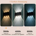 LZGS Go Swing Bands LED Wandleuchte mit Touch Control – Akkubetrieben, magnetisch, 3 Farbtemperaturen – Bild 6