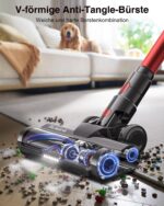 Bulelink Akku-Stabstaubsauger 55 kPa 650W – Kabelloses Reinigungssystem für Tierhaare & Teppiche – Bild 2