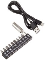 Amazon Basics Akku-Schraubendreher 3,6V mit 10er Bit-Set – Kompakt & USB-aufladbar – Bild 4