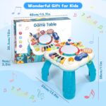 6 in 1 Spieltisch ab 1 Jahr – Activity Center mit Musik & Licht für Kleinkinder – Bild 2