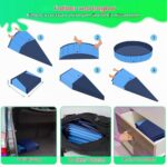 Zegupal Hundepool 80x20cm – Faltbarer Schwimmpool mit rutschfestem PVC für alle Hunderassen – Bild 6