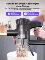 MONSGA Kabelloser Staubsauger 45 kPa mit bürstenlosem Motor – Professionelle Reinigung für 50 Minuten – Bild 6
