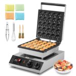 VEVOR Pfannkuchenmaker 25er mit Temperaturregelung – Kommerzielle Backmaschine 1700 W