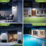 Philips Solar-Aussenleuchte mit Bewegungsmelder 1000LM – 3 Modi für Garten & Eingang (2er Set) – Bild 7