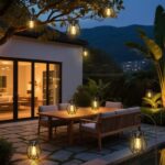 2er Set Caldarax Solar-Gartenlaterne IP65 – Hängend & Stehend mit LED-Glühbirne – Bild 5