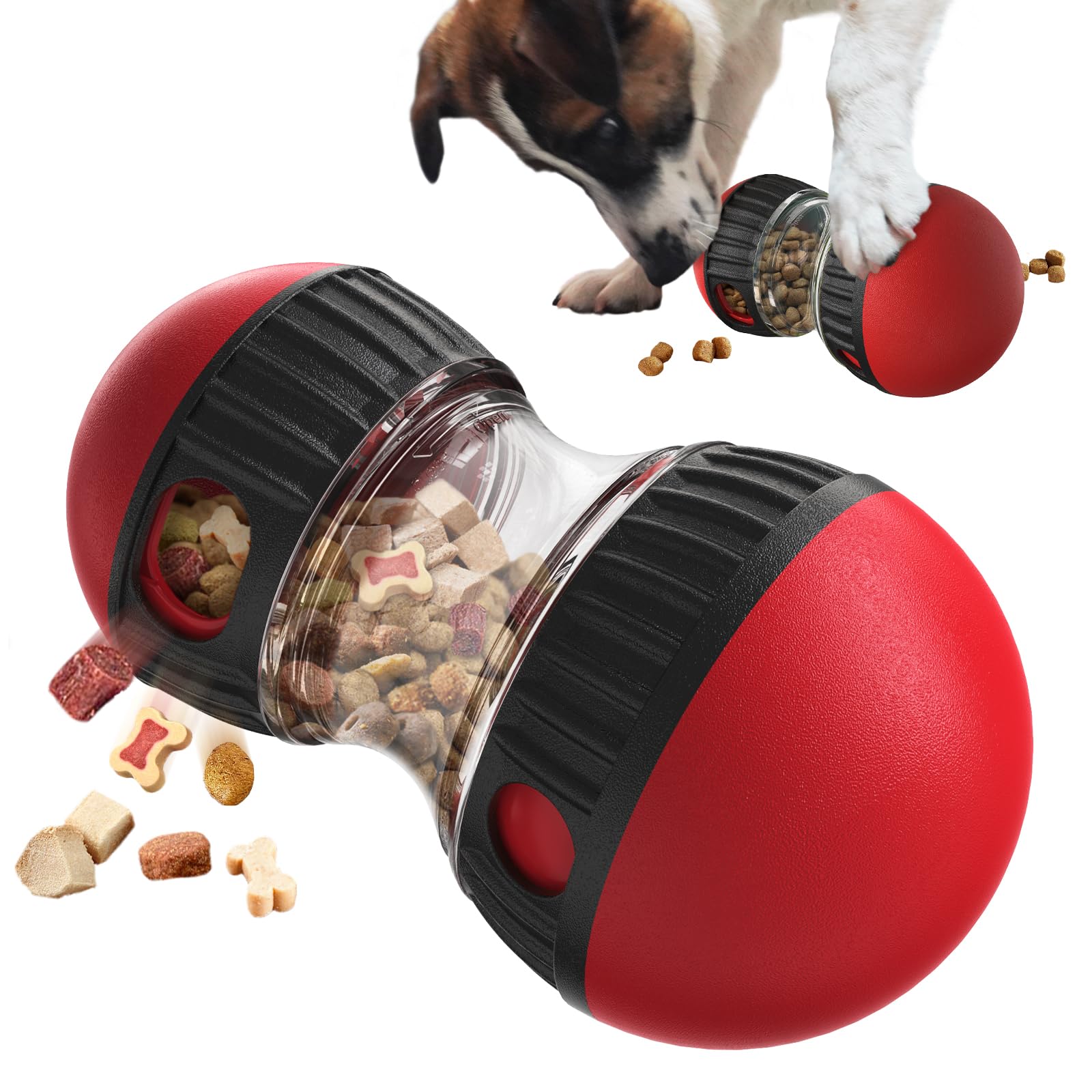 KONOATOR Intelligentes Hundespielzeug mit Slow Feeder – Interaktive Puzzle Ball für alle Grössen