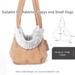 A 4 Pet Hundetasche S 40x20x24 cm – Waschbar mit Futterbeutel für kleine Hunde – Bild 4